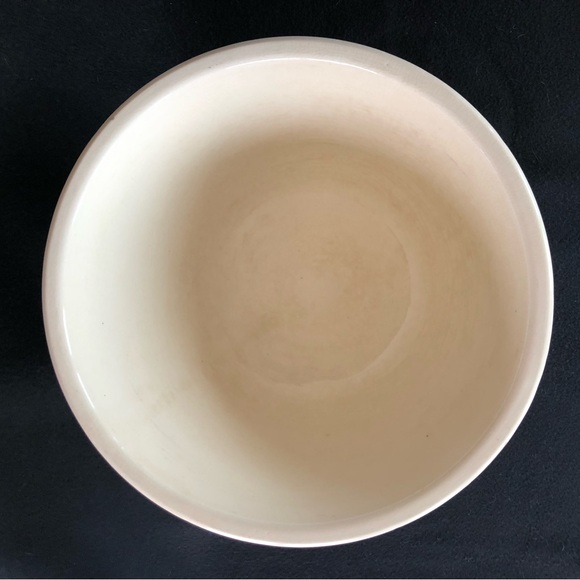 Ovenware U.S.A. Striped Ceramic Mixing Bowl/Dough Bowl - Picture 2 of 4